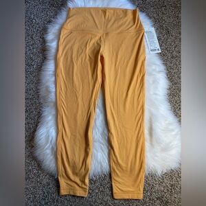 Lululemon lululemon Align Ribbed High-Rise Pant 25"  Mango Dream MGDM Size 10